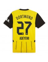 Borussia Dortmund Karim Adeyemi #27 Hjemmedrakt 2024-25 Korte ermer